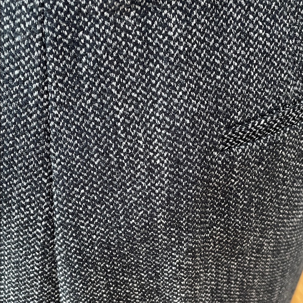Semantiks Black and White Wide-Leg Trousers - Picture 3 of 5